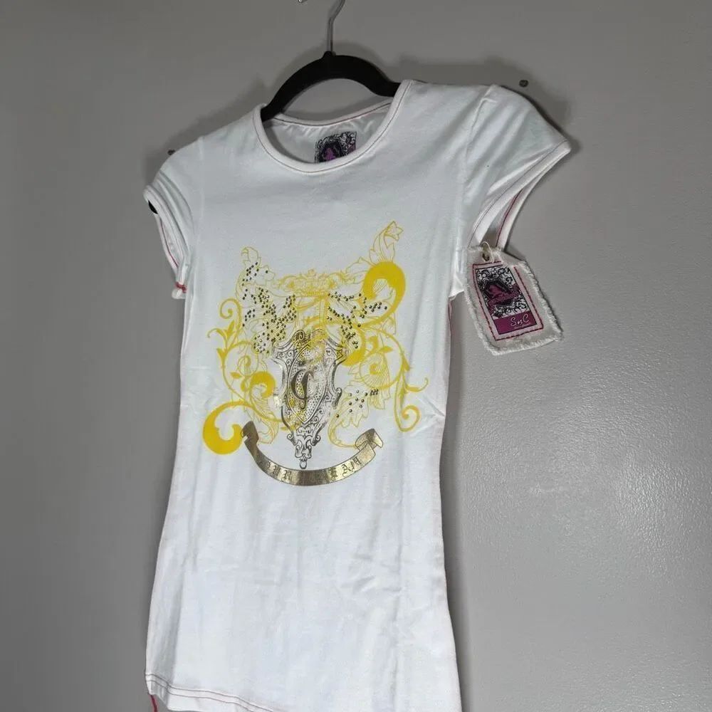 Vintage Y2K Sour & Cream Women’s Graffiti Print T Shirt